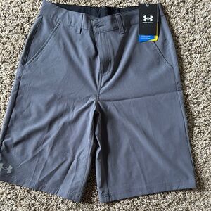 Under Armour Gray Performance Athletic Shorts
